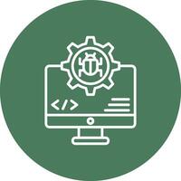 bug Simple UI Visual vector