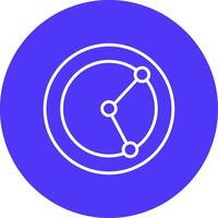 Diameter Vibrant UI Element vector