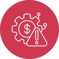 Risk Management Subtle UI Style vector
