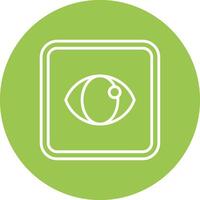 Eye Sleek Graphic Mark vector