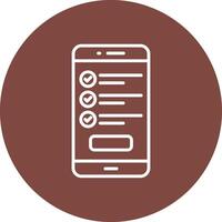 Checklist Color Enhanced Graphic vector