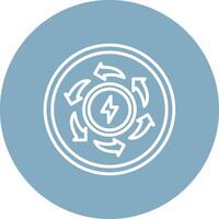 Recycle Energy Simple Motion Design vector