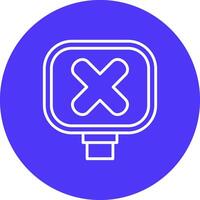 Quality Control Dark Theme Element vector