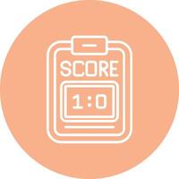 Scoreboard Pop Color Style vector
