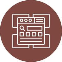 Regression Isometric Art vector