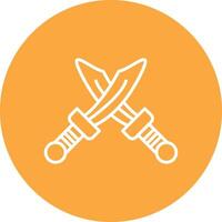 Sword Interactive UI Graphic vector