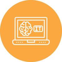 It Outlined App Visual vector