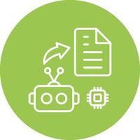 Data Collection Modern Tech Icon vector