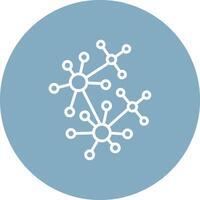 Molecule Digital UI Element vector