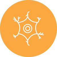 Astrocyte Lined UI Illustration vector