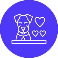 Happy Bold Web Icon vector