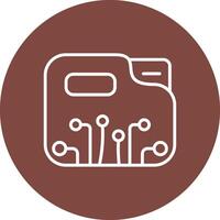 Folder Graphic Interface Asset vector