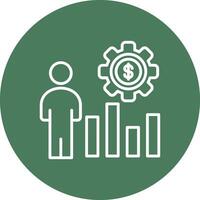 Consumer Lined UI Illustration vector