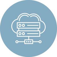 Data Center Simple UI Visual vector