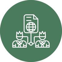 Partner Detailed Line Sketch vector