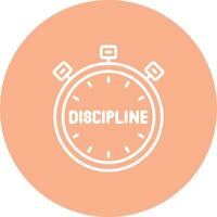 Discipline Interactive Display Symbol vector