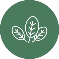 Basil Clean Grid Icon vector