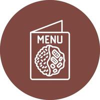 Menu Interactive Icon Badge vector