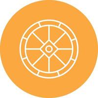 Diaphragm Abstract Web Element vector