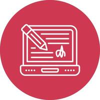 Digital Signature Interactive UI Graphic vector