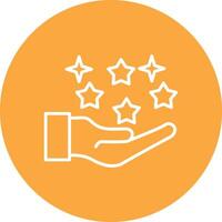 Star Interface Sketch Art vector