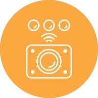 Color Sensor Web Interface Symbol vector