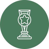 Trophy Star Sharp Edge Symbol vector