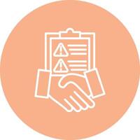 Tolerance Bold Web Icon vector