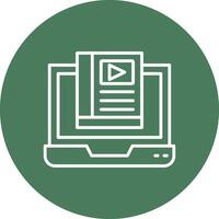 Audiobook Modular UI Graphic vector