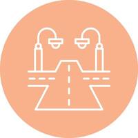 Street Bold Web Icon vector
