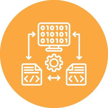 Coding Art Piece vector