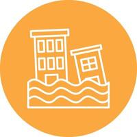 Flood Modular UI Graphic vector