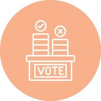 Recount Simple Line Sketch vector