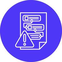 Prioritization Bold Web Icon vector