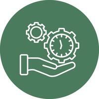 Time Management UI Toolkit Element vector