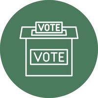 Voting Box UI Toolkit Element vector