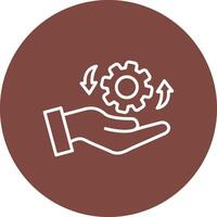 Change Management Bright Flat Element vector