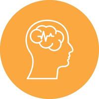 Epilepsy Colorful Concept Art vector