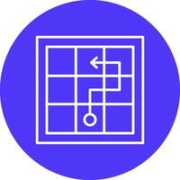 Chess Board Interactive UI Graphic vector