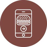 Online Order Functional Flat Style vector