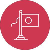 Palau Flag UI Toolkit Element vector