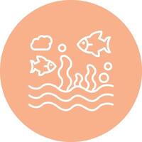 Fish Functional Flat Style vector