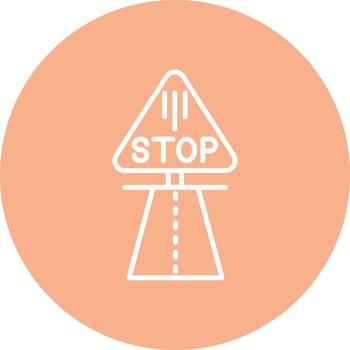 Stop User-Friendly Visual vector