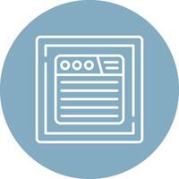 Web Modular UI Graphic vector