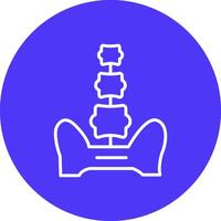 Spine UI Concept Symbol vector