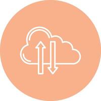 Cloud Technology UI Toolkit Element vector