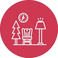 Living Room User-Friendly Visual vector