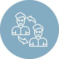 Referral Functional Flat Style vector