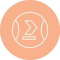 Greater Than Business Style Symbol vector
