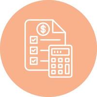 Budget Digital UI Element vector